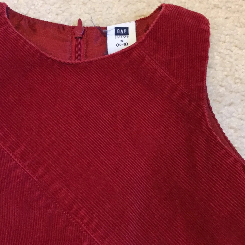 EUC Gap corduroy dress with matching purse